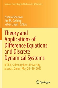 Enlarge image Cover: Theory and Applications of Difference Equations and Discrete Dynamical Systems - Springer