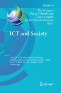 Cover: ICT and Society - Springer