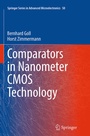 Cover: Comparators in Nanometer CMOS Technology - Springer