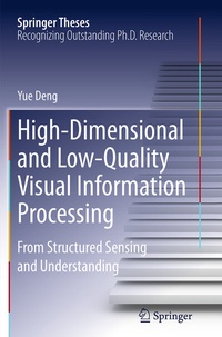 Abbildung von: High-Dimensional and Low-Quality Visual Information Processing - Springer