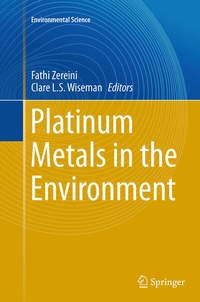 Abbildung von: Platinum Metals in the Environment - Springer