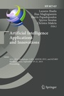 Cover: Artificial Intelligence Applications and Innovations - Springer