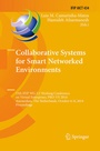 Cover: Collaborative Systems for Smart Networked Environments - Springer