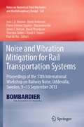 Cover: Noise and Vibration Mitigation for Rail Transportation Systems - Springer