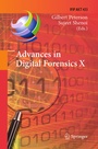 Cover: Advances in Digital Forensics X - Springer