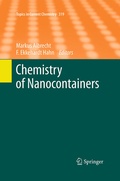 Cover: Chemistry of Nanocontainers - Springer