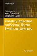 Cover: Planetary Exploration and Science: Recent Results and Advances - Springer