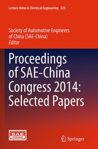 Abbildung von: Proceedings of SAE-China Congress 2014: Selected Papers - Springer