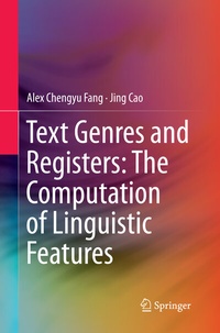 Abbildung von: Text Genres and Registers: The Computation of Linguistic Features - Springer