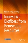 Cover: Innovative Biofibers from Renewable Resources - Springer