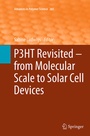 Cover: P3HT Revisited - From Molecular Scale to Solar Cell Devices - Springer
