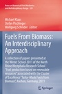 Bild: Fuels From Biomass: An Interdisciplinary Approach - Springer