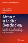 Cover: Advances in Applied Biotechnology - Springer