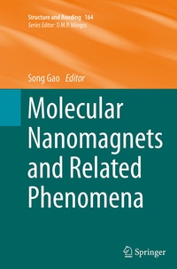 Abbildung von: Molecular Nanomagnets and Related Phenomena - Springer