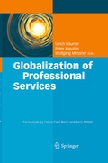 Cover: Globalization of Professional Services - Springer