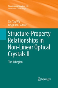Enlarge image Cover: Structure-Property Relationships in Non-Linear Optical Crystals II - Springer