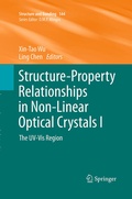 Cover: Structure-Property Relationships in Non-Linear Optical Crystals I - Springer