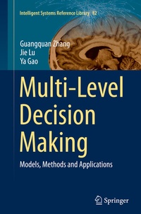 Enlarge image Cover: Multi-Level Decision Making - Springer
