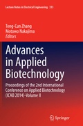 Cover: Advances in Applied Biotechnology - Springer