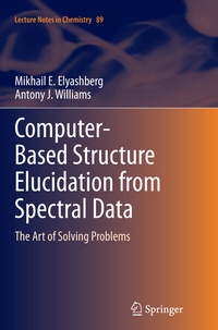 Abbildung von: Computer-Based Structure Elucidation from Spectral Data - Springer
