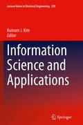 Cover: Information Science and Applications - Springer