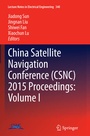 Bild: China Satellite Navigation Conference (CSNC) 2015 Proceedings: Volume I - Springer