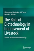 Cover: The Role of Biotechnology in Improvement of Livestock - Springer