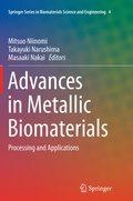 Cover: Advances in Metallic Biomaterials - Springer