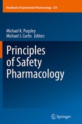 Cover: Principles of Safety Pharmacology - Springer