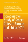 Cover: Comparative Study of Smart Cities in Europe and China 2014 - Springer
