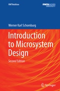 Cover: Introduction to Microsystem Design - Springer