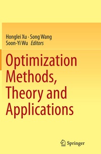 Enlarge image Cover: Optimization Methods, Theory and Applications - Springer