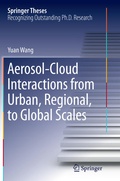 Cover: Aerosol-Cloud Interactions from Urban, Regional, to Global Scales - Springer