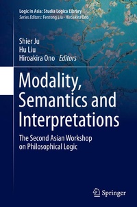 Enlarge image Cover: Modality, Semantics and Interpretations - Springer