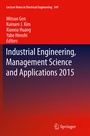 Cover: Industrial Engineering, Management Science and Applications 2015 - Springer