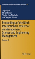 Cover: Proceedings of the Ninth International Conference on Management Science and Engineering Management - Springer