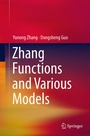 Cover: Zhang Functions and Various Models - Springer