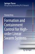 Cover: Formation and Containment Control for High-order Linear Swarm Systems - Springer