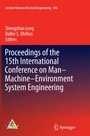 Cover: Proceedings of the 15th International Conference on Man-Machine-Environment System Engineering - Springer