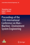 Cover: Proceedings of the 15th International Conference on Man-Machine-Environment System Engineering - Springer