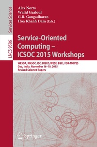 Enlarge image Cover: Service-Oriented Computing - ICSOC 2015 Workshops - Springer