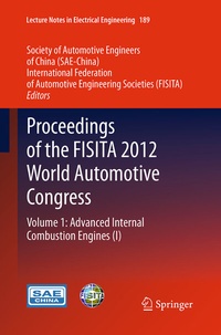 Abbildung von: Proceedings of the FISITA 2012 World Automotive Congress - Springer