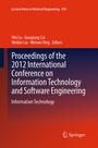 Cover: Proceedings of the 2012 International Conference on Information Technology and Software Engineering - Springer