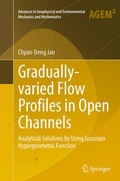 Cover: Gradually-varied Flow Profiles in Open Channels - Springer