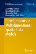Cover: Developments in Multidimensional Spatial Data Models - Springer