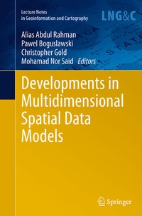 Enlarge image Cover: Developments in Multidimensional Spatial Data Models - Springer