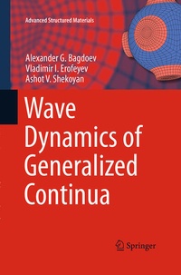 Enlarge image Cover: Wave Dynamics of Generalized Continua - Springer