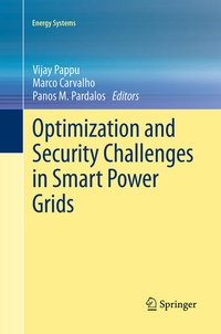 Enlarge image Cover: Optimization and Security Challenges in Smart Power Grids - Springer