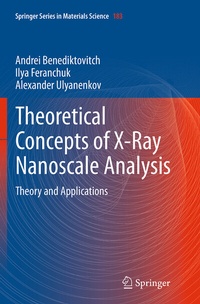 Abbildung von: Theoretical Concepts of X-Ray Nanoscale Analysis - Springer