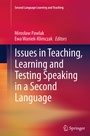 Cover: Issues in Teaching, Learning and Testing Speaking in a Second Language - Springer